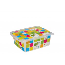 Plastový box Fashion, "KIDS", 39x29x14 cm - POSLEDNÍ 1 KS
